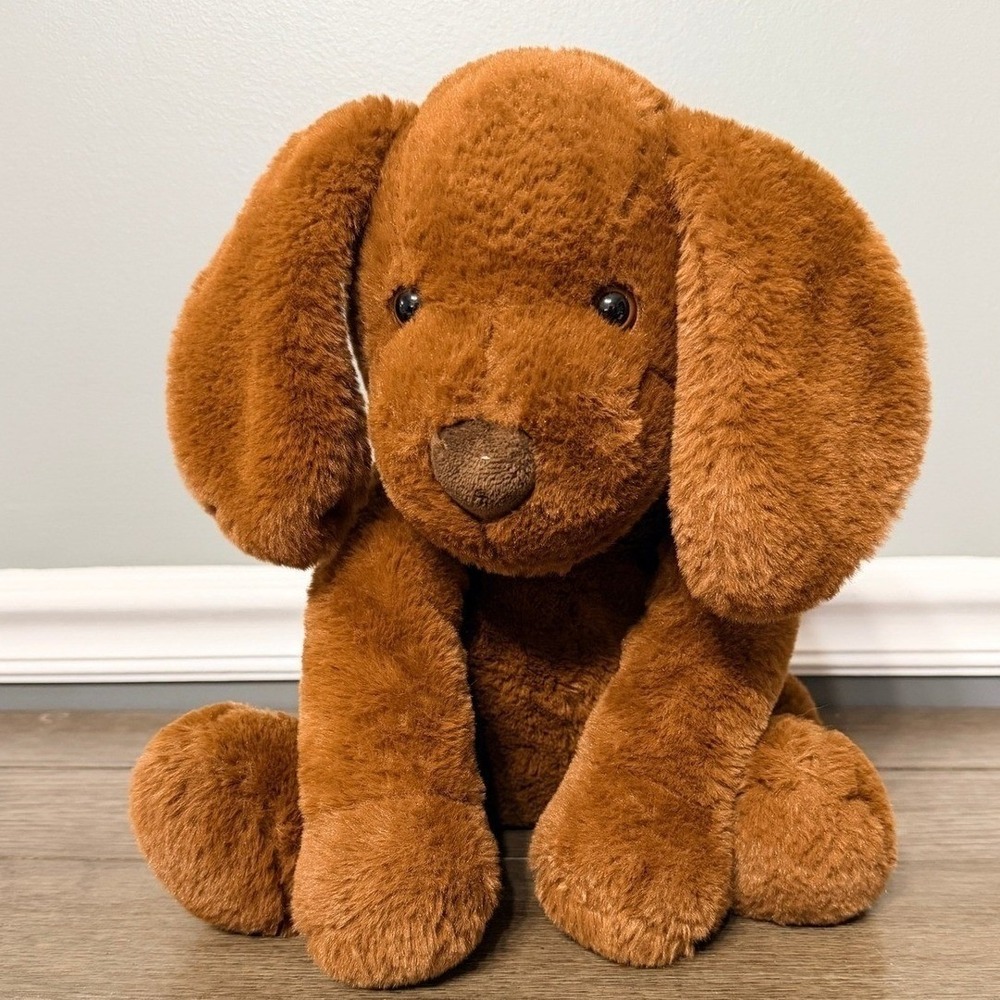 Animal Adventure Brown Dog Puppy Plush Stuffed Animal Toy